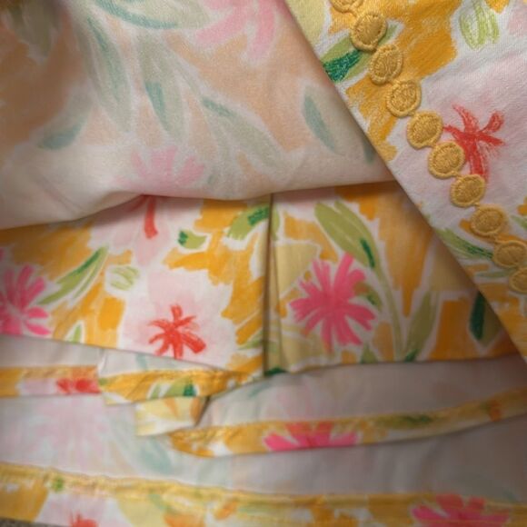 crown & ivy Floral Yellow Skort - Picture 3 of 7